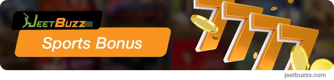 Welcome Sports Bonus of 7,777 BDT - JeetBuzz999