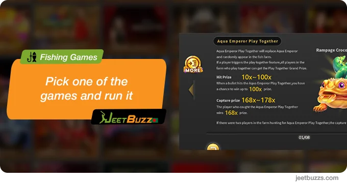 Learn the rules of the fishing games - JeetBuzz999