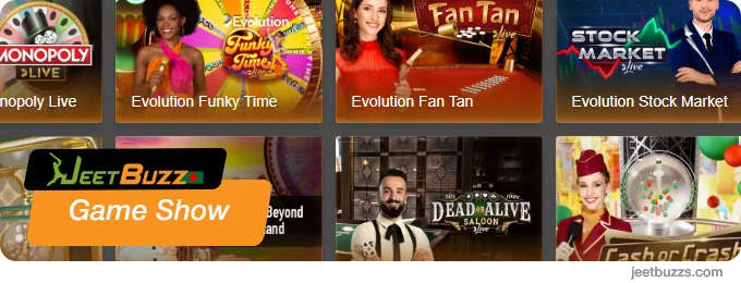 Game Shows at JeetBuzz999