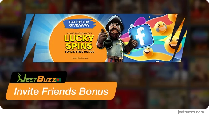 Invite Friends to JeetBuzz999 Bonus