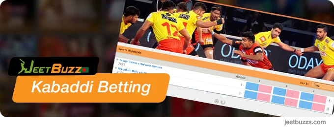 JeetBuzz999 Bangladesh Kabaddi Betting