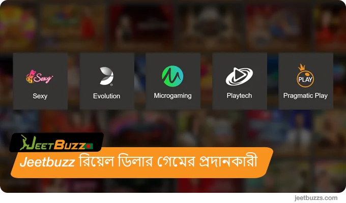 JeetBuzz999 এ সফ্টওয়্যার প্রদানকারী