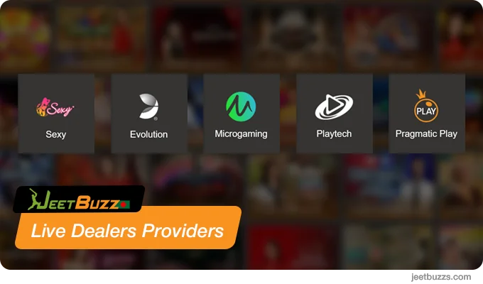 Software Providers at JeetBuzz999