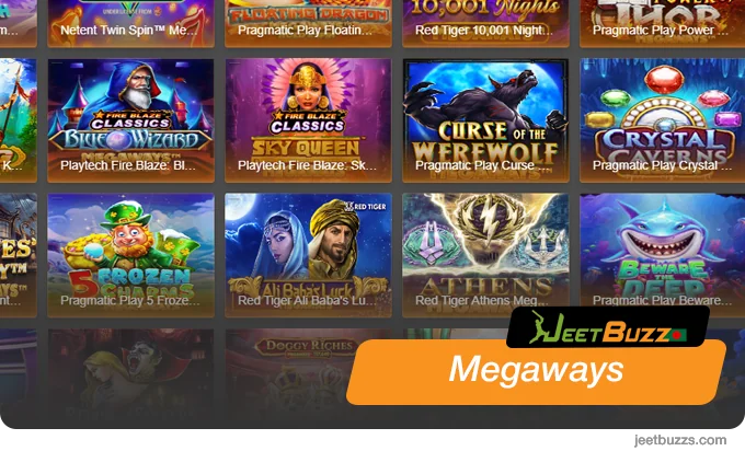 JeetBuzz999 Megaways Slots Games - JeetBuzz999