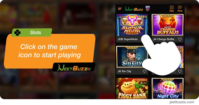 Click on the selected slot to start playing - JeetBuzz999 Bangladesh