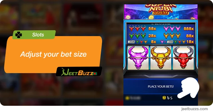 Adjust your bet size - JeetBuzz999
