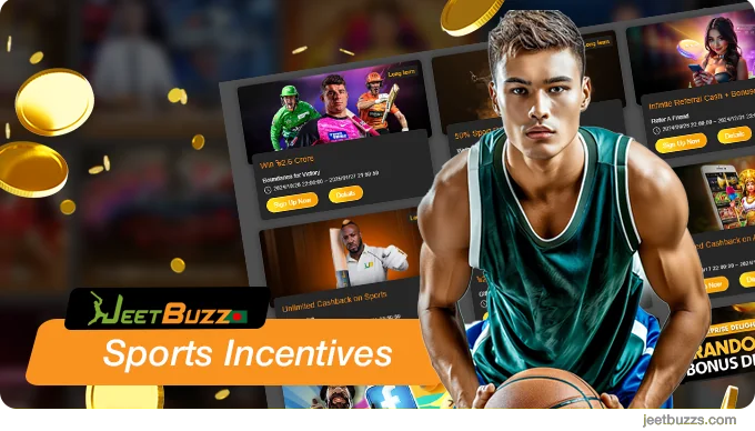 JeetBuzz999 BN Sports Bonuses