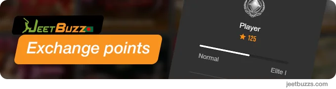 JeetBuzz999 players can exchange VIP points to real money